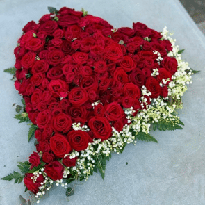 Oasishjerte med roser